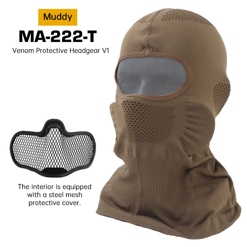 Venom V1 Balaclava – Breathable UV Protection Face Mask