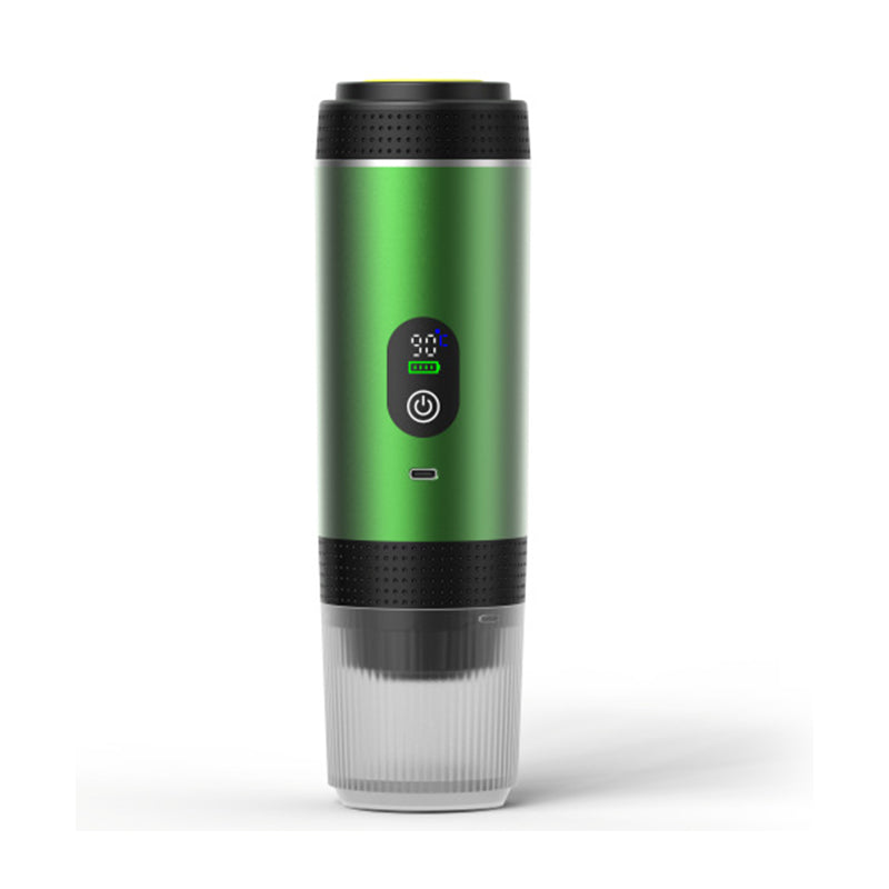 Portable Espresso Machine with Digital Display – 3-in-1 Capsule & Ground Coffee Maker