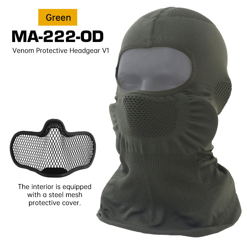 Venom V1 Balaclava – Breathable UV Protection Face Mask