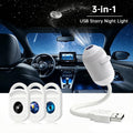 5D Holographic Galaxy & Ocean Projector – Smart LED Night Light with 24 Films