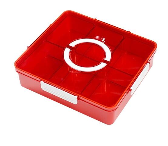 Choice Fun housewares kitchen storage organization stuff with Lid and Handle Snackle Box for Portable Snack Platters