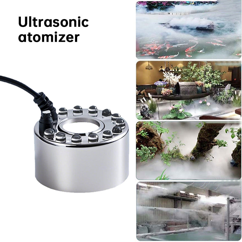 Ultrasonic Mist Maker Fogger – Pond, Fountain & Halloween Fog Machine