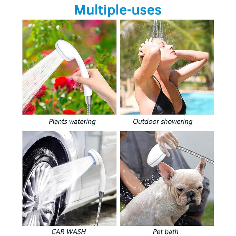 Portable Camping Shower Pump – USB Rechargeable