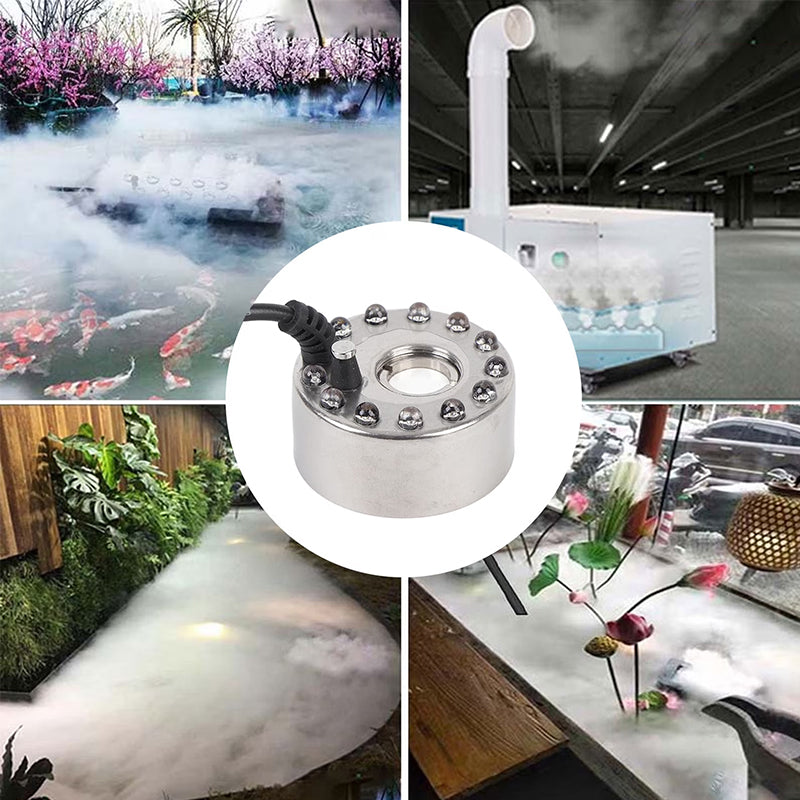 Ultrasonic Mist Maker Fogger – Pond, Fountain & Halloween Fog Machine