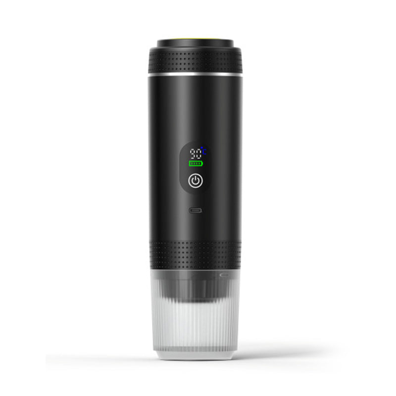 Portable Espresso Machine with Digital Display – 3-in-1 Capsule & Ground Coffee Maker
