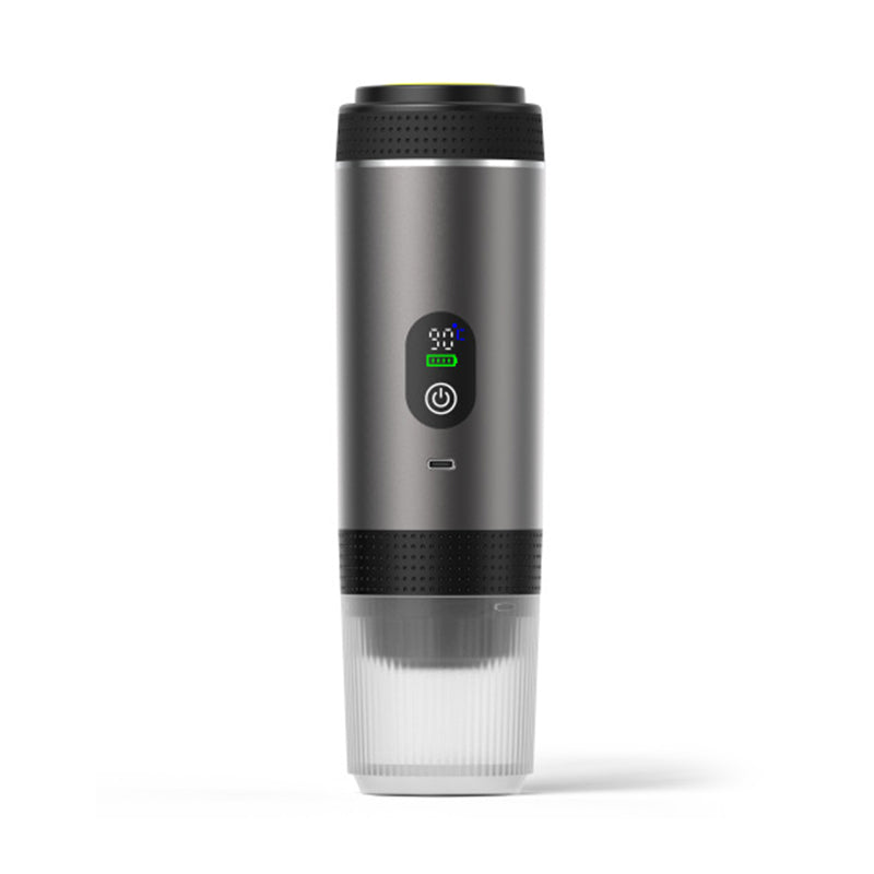 Portable Espresso Machine with Digital Display – 3-in-1 Capsule & Ground Coffee Maker