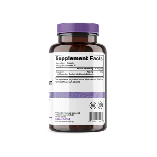Happy Calm Magnesium Glycinate capsules